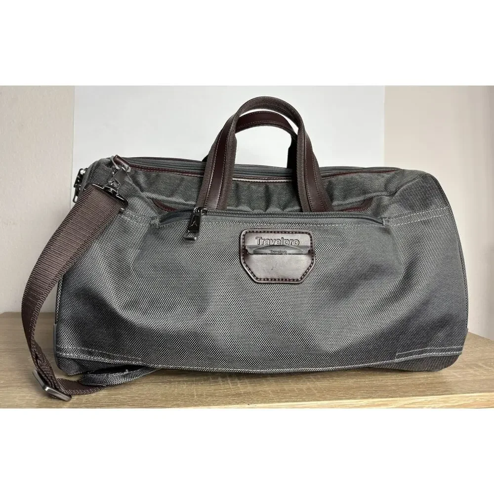 Travelpro Platinum Elite Regional Underseat Duffel Bag Weekender Vintage Grey